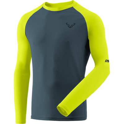 DYNAFIT ALPINE PRO M L/S TEE Herren ultra yellow M DYNAFIT ALPINE PRO M L/S TEE Herren ultra yellow M