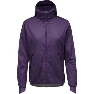 GORE WEAR CONCURVE WINDSTOPPER® Insulated Hooded Jacket Damen purple indigo M/40 GORE WEAR CONCURVE WINDSTOPPER® Insulated Hooded Jacket Damen purple indigo M/40