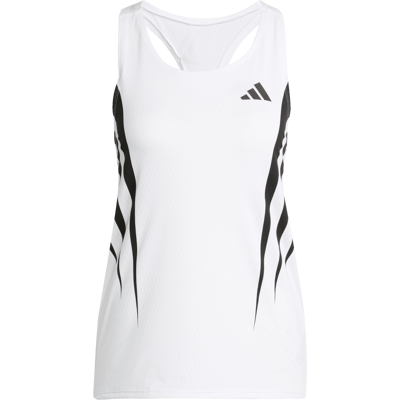 Adidas ADIZERO ARCHIVE RUNNING Singlet Damen WHITE XS Adidas ADIZERO ARCHIVE RUNNING Singlet Damen WHITE XS