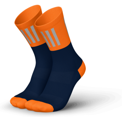 INCYLENCE HIGH-VIZ V3 LAUFSOCKEN Unisex Blue Orange 43-46 INCYLENCE HIGH-VIZ V3 LAUFSOCKEN Unisex Blue Orange 43-46