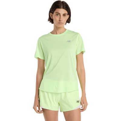 NEW BALANCE RC ESSENTIAL T-Shirt Damen Afterglow Heather L NEW BALANCE RC ESSENTIAL T-Shirt Damen Afterglow Heather L