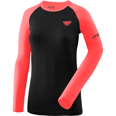 DYNAFIT ALPINE PRO L/S Laufshirt Damen Ultra Coral S DYNAFIT ALPINE PRO L/S Laufshirt Damen Ultra Coral S