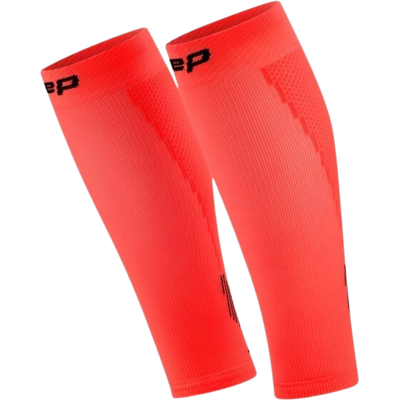CEP CORE RUN SLEEVES CALF 5.0 Damen NEON CORAL Gr. 2 CEP CORE RUN SLEEVES CALF 5.0 Damen NEON CORAL Gr. 2