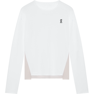 ON RUNNING PERFORMANCE LONG-T Damen White Silver L ON RUNNING PERFORMANCE LONG-T Damen White Silver L