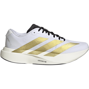 Adidas ADIZERO EVO SL WOVEN Laufschuhe Damen Ftwr White/Matte Gold/Core Black 39 1/3 Adidas ADIZERO EVO SL WOVEN Laufschuhe Damen Ftwr White/Matte Gold/Core Black 39 1/3