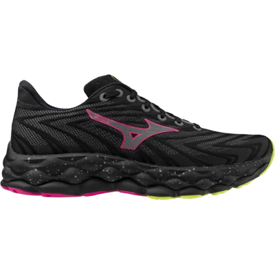 MIZUNO WAVE SKY 8 Herren Black/Silver/Pink Tetra,D (normal),41 MIZUNO WAVE SKY 8 Herren Black/Silver/Pink Tetra,D (normal),41