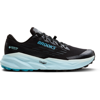 Brooks Cascadia 19 GTX Trailschuhe Damen Black/Ebony/Blue Flower 38 Brooks Cascadia 19 GTX Trailschuhe Damen Black/Ebony/Blue Flower 38