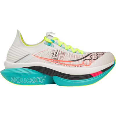SAUCONY ENDORPHIN ELITE 2 Laufschuhe Unisex WHITE/MUTANT 42,5 SAUCONY ENDORPHIN ELITE 2 Laufschuhe Unisex WHITE/MUTANT 42,5