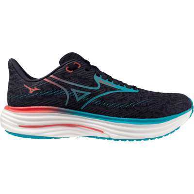 Mizuno WAVE RIDER 29 Laufschuhe Herren Odyssey Gray/Capri Breeze/Calypso Coral 41 Mizuno WAVE RIDER 29 Laufschuhe Herren Odyssey Gray/Capri Breeze/Calypso Coral 41