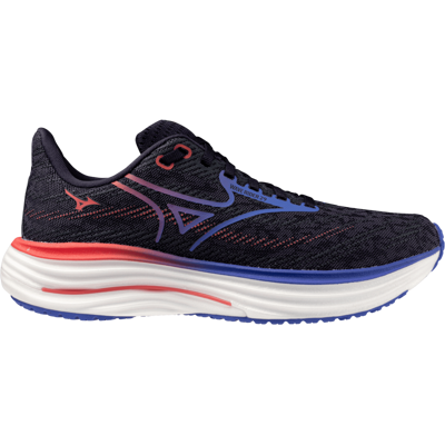 Mizuno WAVE RIDER 29 Laufschuhe Damen Odyssey Gray/Iris Bloom/Calypso Coral 43 Mizuno WAVE RIDER 29 Laufschuhe Damen Odyssey Gray/Iris Bloom/Calypso Coral 43