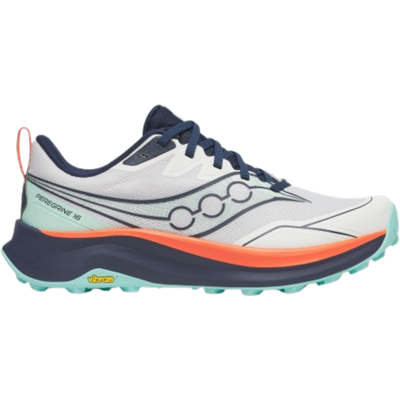 Saucony PEREGRINE 16 Trailschuhe Damen White/Navy 41 Saucony PEREGRINE 16 Trailschuhe Damen White/Navy 41