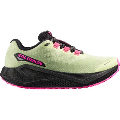Salomon AERO BLAZE 3 GRVL GTX Gravel-Laufschuhe Damen Butterfly/Black/Knockout Pink 38 Salomon AERO BLAZE 3 GRVL GTX Gravel-Laufschuhe Damen Butterfly/Black/Knockout Pink 38