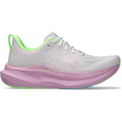asics GLIDERIDE MAX 2 Laufschuhe Damen White/Hazy Lilac 42 asics GLIDERIDE MAX 2 Laufschuhe Damen White/Hazy Lilac 42