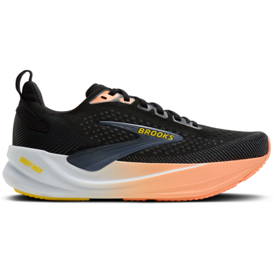 Brooks GHOST MAX 4 Laufschuhe Damen Black/Folkstone/Cyber Peach B (normal) 40,5 Brooks GHOST MAX 4 Laufschuhe Damen Black/Folkstone/Cyber Peach B (normal) 40,5