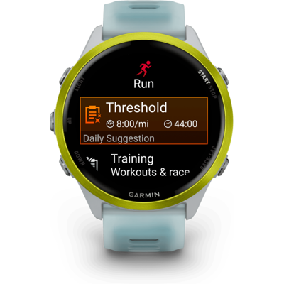 Garmin FORERUNNER 570 Smartwatch Whitestone/Amp Yellow 47mm Garmin FORERUNNER 570 Smartwatch Whitestone/Amp Yellow 47mm