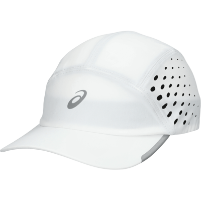 ASICS ULTRA LIGHTWEIGHT Running Cap Unisex Brilliant White ML ASICS ULTRA LIGHTWEIGHT Running Cap Unisex Brilliant White ML