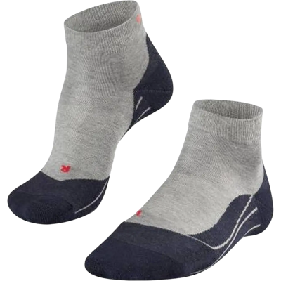 FALKE RU4 SHORT LAUFSOCKEN Damen Grau 35-36 FALKE RU4 SHORT LAUFSOCKEN Damen Grau 35-36