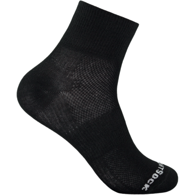 WRIGHTSOCK COOLMESH LL QUARTER LAUFSOCKEN Unisex black S / 34-37 WRIGHTSOCK COOLMESH LL QUARTER LAUFSOCKEN Unisex black S / 34-37