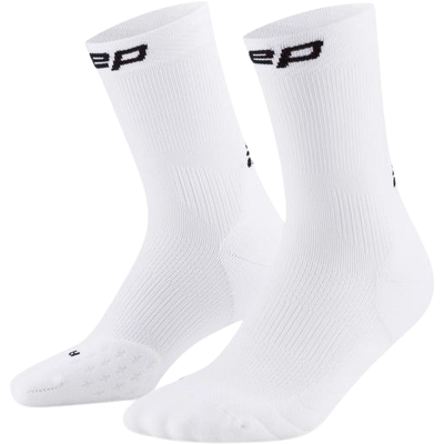 CEP CORE RUN SOCKS MID CUT 5.0 Damen white 40-43 CEP CORE RUN SOCKS MID CUT 5.0 Damen white 40-43