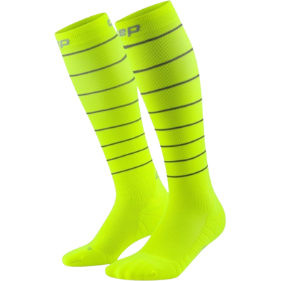 CEP PRO RUN REFLECTIVE SOCKS TALL 2.0 Herren NEON YELLOW Gr. 5 CEP PRO RUN REFLECTIVE SOCKS TALL 2.0 Herren NEON YELLOW Gr. 5