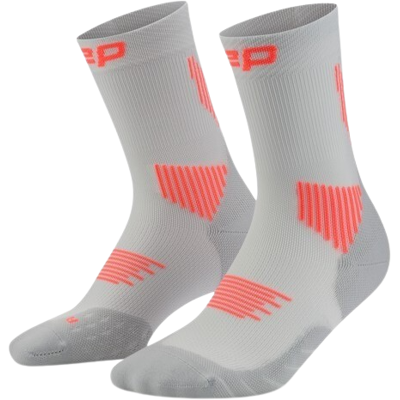 CEP CORE RUN SOCKS MID CUT 5.0 Herren grey 42-45 CEP CORE RUN SOCKS MID CUT 5.0 Herren grey 42-45