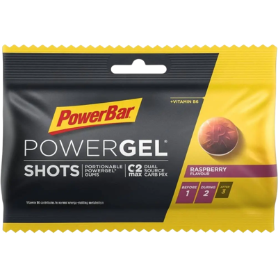 Powerbar PowerGel Shots - Himbeere - Energiegels Powerbar PowerGel Shots - Himbeere - Energiegels