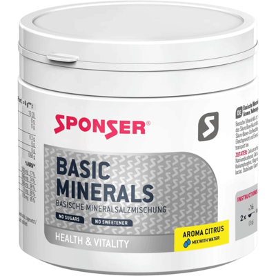SPONSER BASIC MINERALS 400 g Dose Citrus SPONSER BASIC MINERALS 400 g Dose Citrus