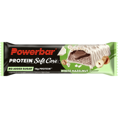 POWERBAR PROTEIN SOFT CORE Riegel 48g White Hazelnut 1 Stück POWERBAR PROTEIN SOFT CORE Riegel 48g White Hazelnut 1 Stück