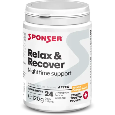 SPONSER RELAX & RECOVER 120 g Dose Orange-Peach SPONSER RELAX & RECOVER 120 g Dose Orange-Peach