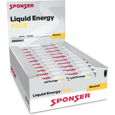 Sponser Energy-Gel Liquid Energy Plus Neutral-Display (40x35g) Sponser Energy-Gel Liquid Energy Plus Neutral-Display (40x35g)