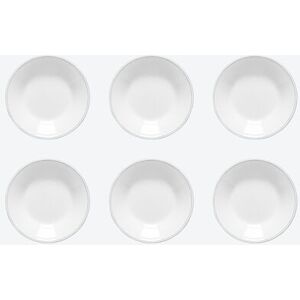 Hagen Grote Weißes Fayence-Geschirr in legerer Eleganz: Suppenteller Hagen Grote Weißes Fayence-Geschirr in legerer Eleganz: Suppenteller