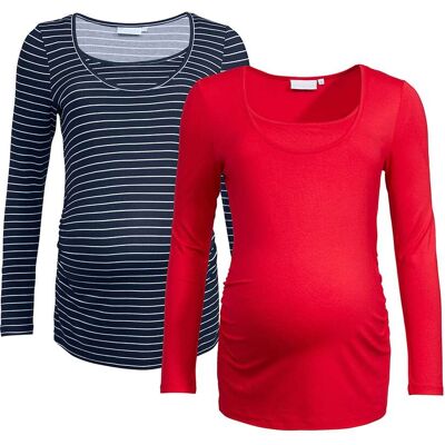 2hearts 2er-Pack Umstands- und Still-Shirt mehrfarbig 2hearts 2er-Pack Umstands- und Still-Shirt mehrfarbig