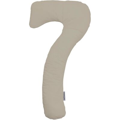 Theraline Schlaf- und Stillkissen Bamboo Collection 150 cm grau braun Theraline Schlaf- und Stillkissen Bamboo Collection 150 cm grau braun