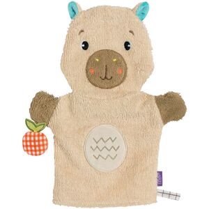 Fehn Waschhandschuh Capybara Clara beige Fehn Waschhandschuh Capybara Clara beige