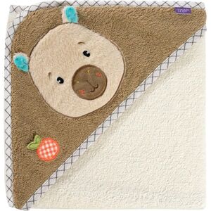 Fehn Kapuzenbadetuch Capybara Clara 80x80cm beige Fehn Kapuzenbadetuch Capybara Clara 80x80cm beige
