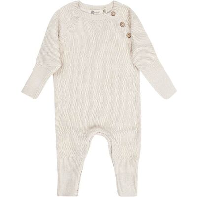 Sterntaler Strickoverall mit Mitwachsbündchen natur Sterntaler Strickoverall mit Mitwachsbündchen natur