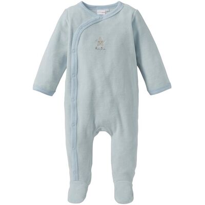 Bornino Nicki-Schlafoverall Stern blau Bornino Nicki-Schlafoverall Stern blau