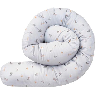 BORNINO HOME Nestchenschlange Waldfreunde 180cm mehrfarbig BORNINO HOME Nestchenschlange Waldfreunde 180cm mehrfarbig