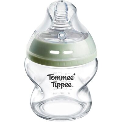 Tommee Tippee Anti-Kolik-Glasflasche 150ml transparent Tommee Tippee Anti-Kolik-Glasflasche 150ml transparent