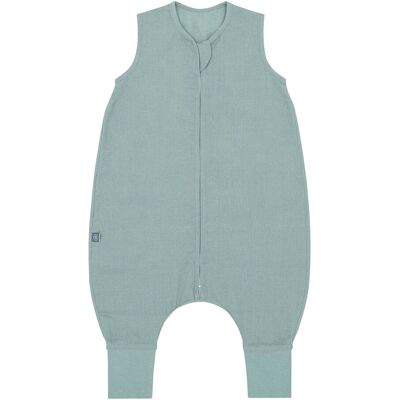 emma & noah Sommer-Sleepoverall Leinen 0.5 TOG gruen emma & noah Sommer-Sleepoverall Leinen 0.5 TOG gruen