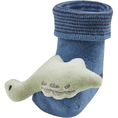 Sterntaler Rasselsocken Dino blau Sterntaler Rasselsocken Dino blau