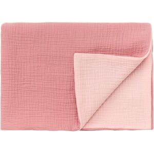 BORNINO HOME Wende-Kuscheldecke Musselin 75x100 cm rosa BORNINO HOME Wende-Kuscheldecke Musselin 75x100 cm rosa