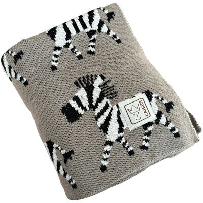 Kaiser Babydecke Strick 80x100 cm Organic Cotton braun Kaiser Babydecke Strick 80x100 cm Organic Cotton braun
