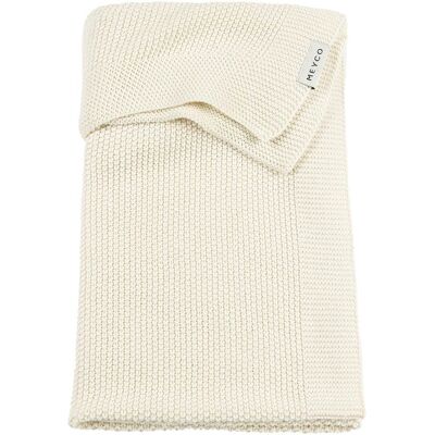 Meyco Baby Babydecke Strick Mini Relief 75x100 cm natur Meyco Baby Babydecke Strick Mini Relief 75x100 cm natur