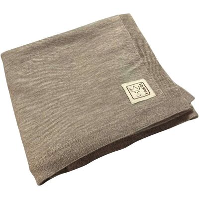 Kaiser Babydecke Wool Plain aus Merino-Wolle 80x100 cm braun Kaiser Babydecke Wool Plain aus Merino-Wolle 80x100 cm braun