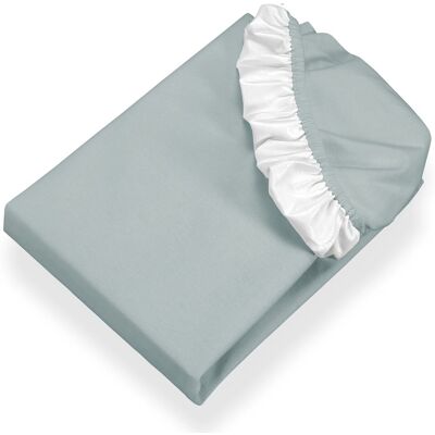 SETEX Jersey-Spannbetttuch wasserdicht 70x140 cm grau SETEX Jersey-Spannbetttuch wasserdicht 70x140 cm grau
