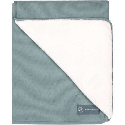 emma & noah Babydecke Essential Winter 75x95 cm gruen emma & noah Babydecke Essential Winter 75x95 cm gruen