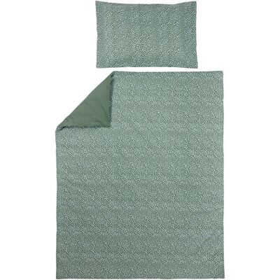 Meyco Bettwäsche Set Forest Green - Baumwolle, Reversible, 100x135cm Meyco Bettwäsche Set Forest Green - Baumwolle, Reversible, 100x135cm