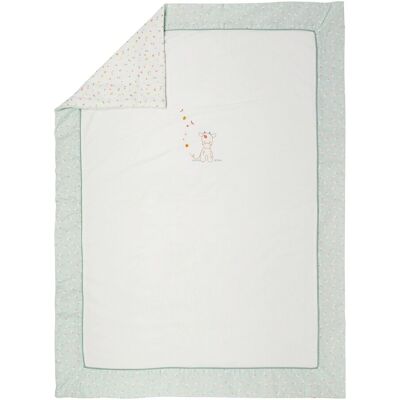 Nattou Babydecke Blumen - Babydecke mit Blumenmuster - Babydecke Nattou Babydecke Blumen - Babydecke mit Blumenmuster - Babydecke