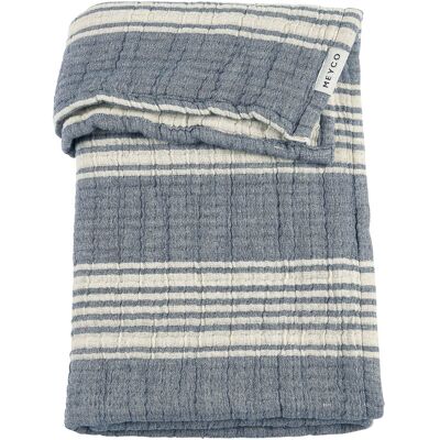 Meyco Baby Babydecke Musselin 75x100 cm 1.5 TOG blau Meyco Baby Babydecke Musselin 75x100 cm 1.5 TOG blau